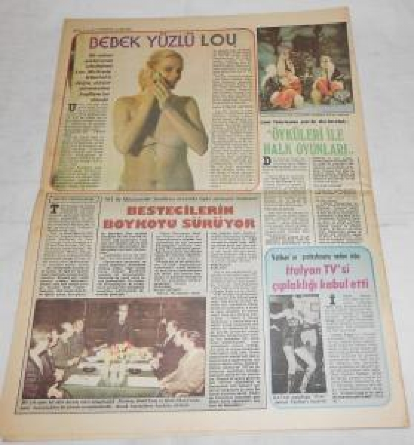 TV MAGAZİN SAYI:19. YIL:2. 21 MART 1977 HEY'İN HAFTALIK GAZETESİ 