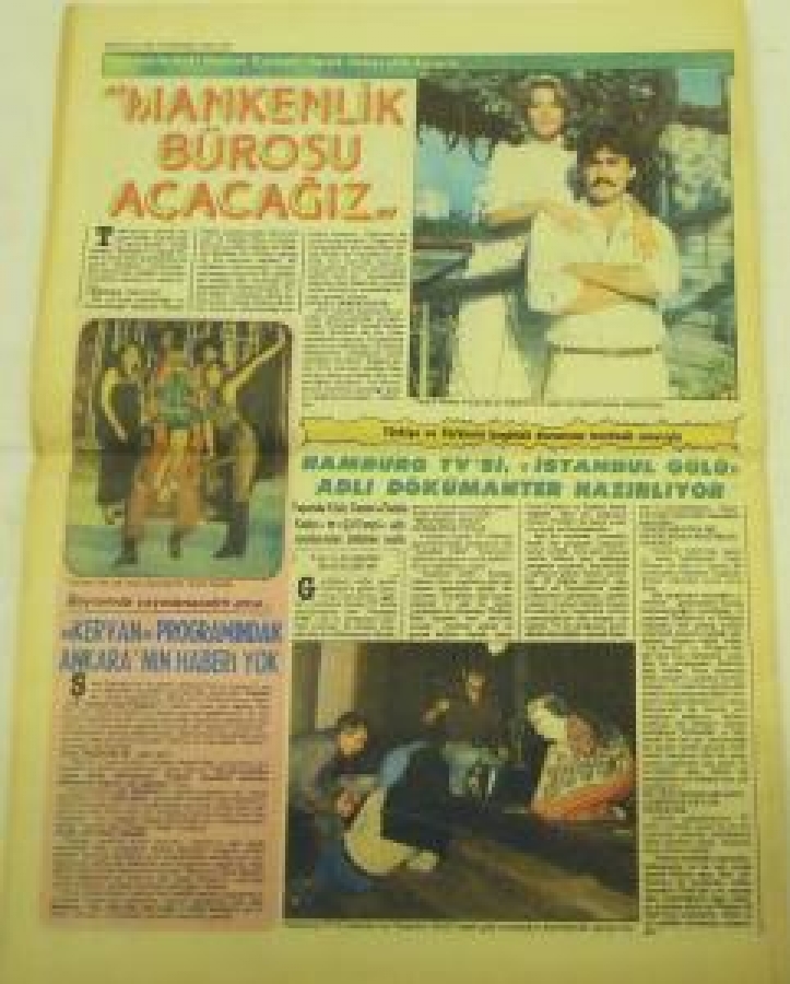 TV MAĞAZİN SAYI:47 - YIL :2 3 EKİM 1977 HEY'İN HAFTALIK GAZETESİ AYRICA PARA İLE SATILMAZ 