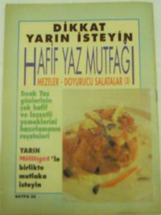 HAFİF YAZ MUTFAĞI MİLLİYET MUTFAK KOLEKSİYONU 2 