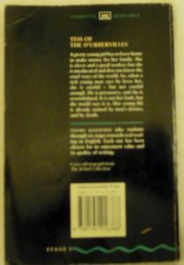 TESS OF THE D'URBERVİLLES THOMAS HARDY ORJİNAL RESİMLERLE 