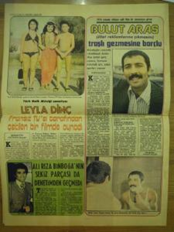 TV MAĞAZİN SAYI:45 YIL:2 19 EYLÜL 1977 HEY'İN HAFTALIK GAZETESİ . 