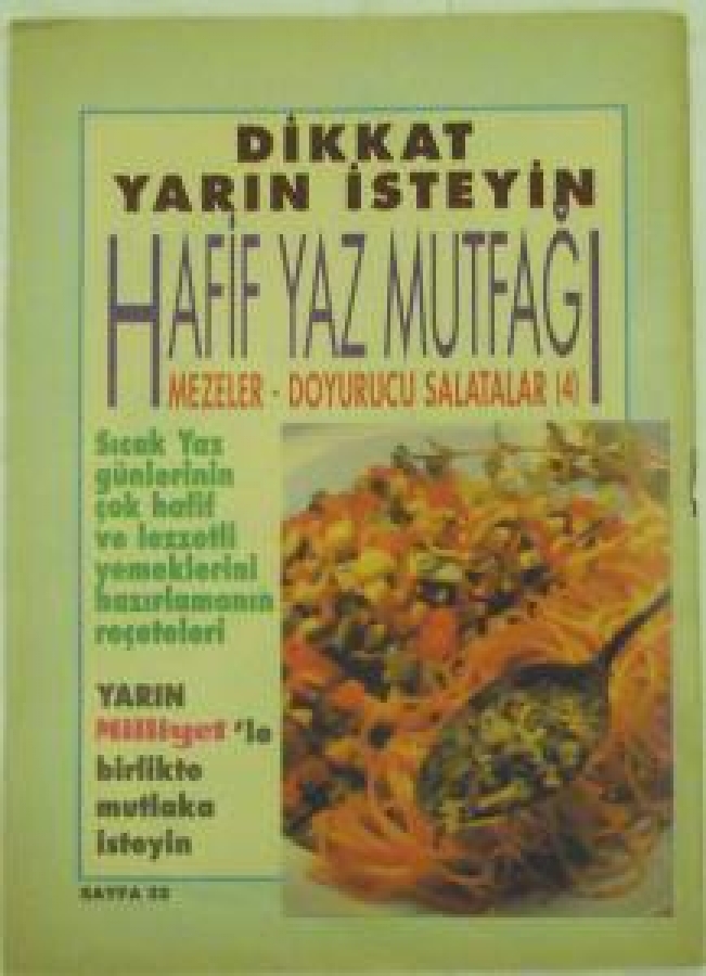 YEPYENİ YAZ YEMEKLERİ HAFİF YAZ MUTFAĞI MİLLİYET MUTFAK KOLEKSİYONU 3 