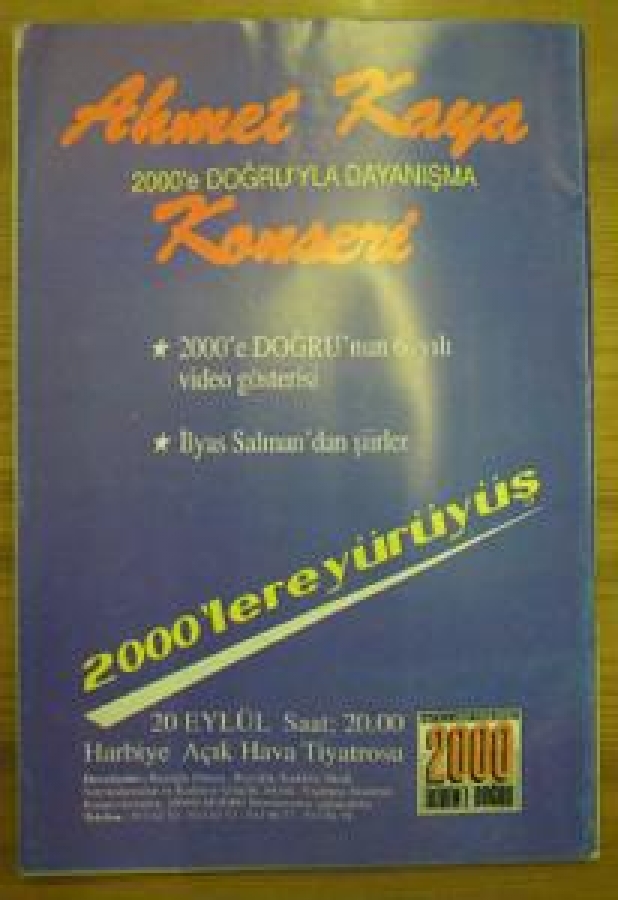2000 İKİBİN'E DOĞRU 13 EYLÜL 1992 YIL :6 SAYI :37 