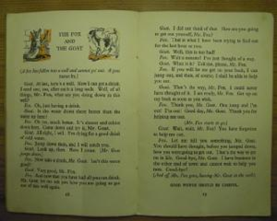 9 MASAL 1935 THE OXFORD ENGLISH COURSE NINE FABLES OXFORD UNIVERSITY PRESS 