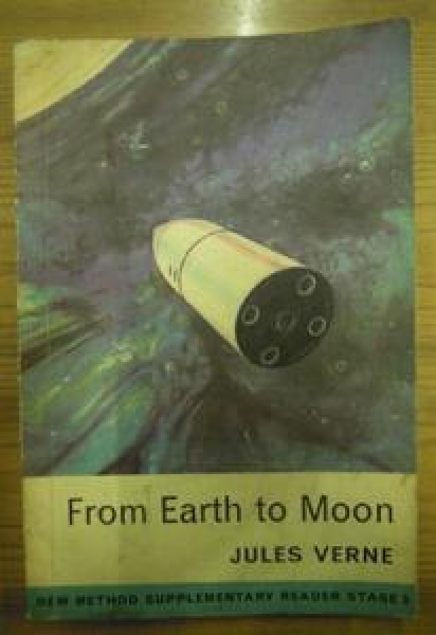 DUNYADAN AY FROM EARTH TO MOON JULES VERNE NEW METHOD SUPPLEMENTARY READER STAGE 3 