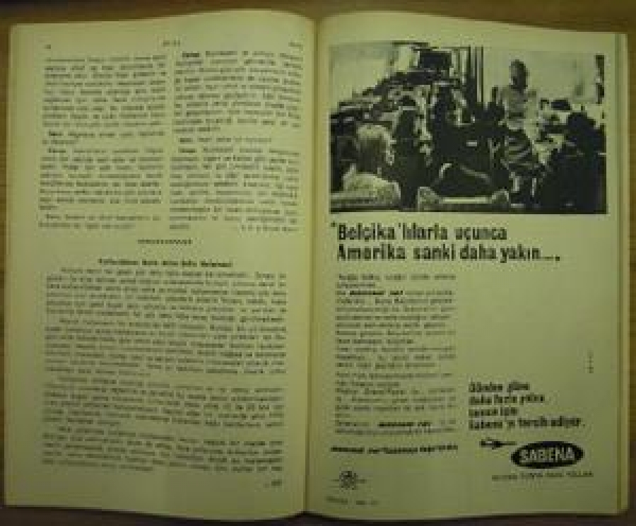 HAYAT AYNA AYLIK DERGİ SAYI :1. ARALIK 1971 
