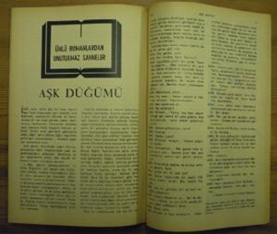 HAYAT AYNA AYLIK DERGİ SAYI : 12 .1. ARALIK 1971 