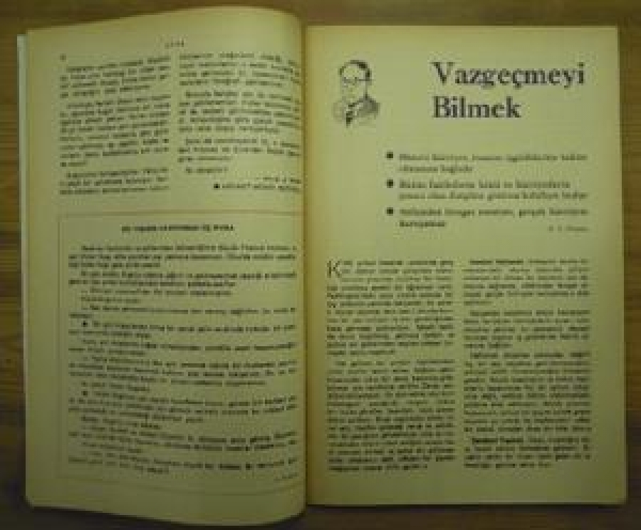 HAYAT AYNA AYLIK DERGİ SAYI :12. KASIM 1972 