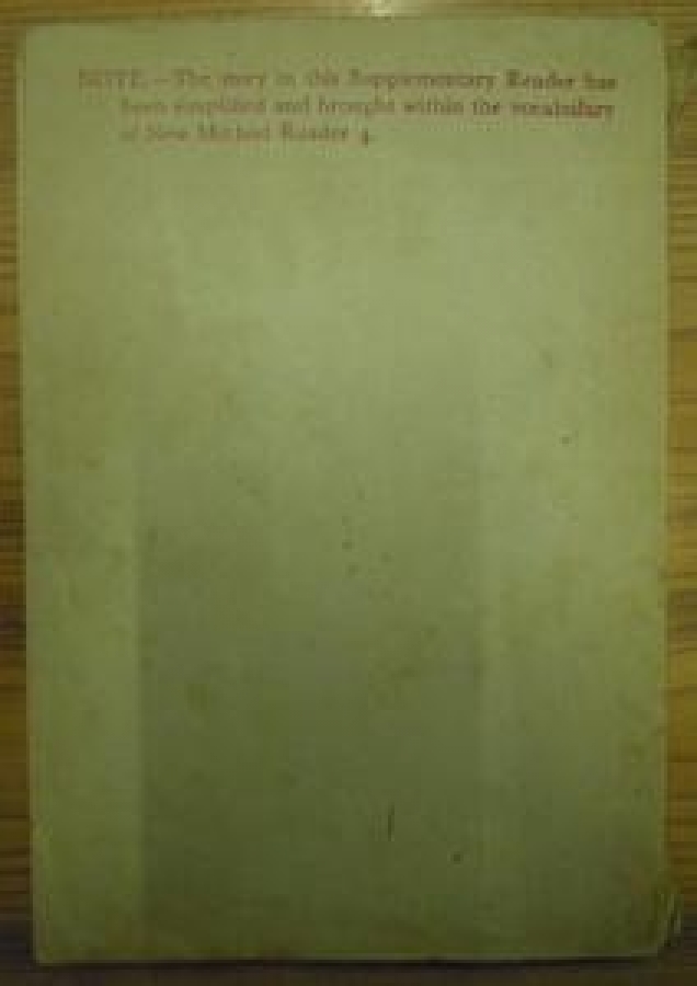 NEW METHOD READERS SHREWSBURY - 43 - SUPPLEMENTARY READER GRADE FOUR 