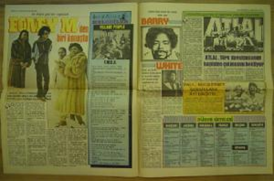 POP MAGAZİN SAYI 13 YIL : 1 5 ŞUBAT 1979 HEY'İN HAFTALIK EKİDİR