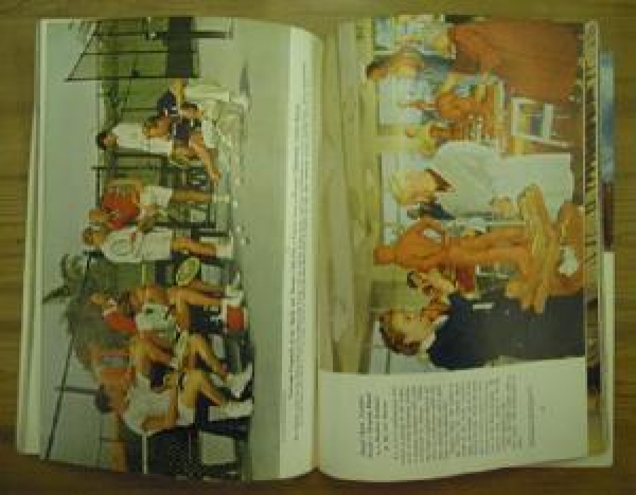 THE NATIONAL GEOGRAPHIC MAGAZINE 1952 YILI AMERİKAN BASKI DERGİ 