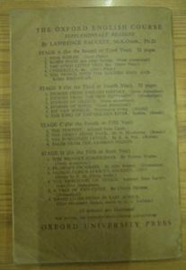 THE OXFORD ENGLISH COURSE BY LAWRENCE FAUCETT A TALE OF TWO CITIES 