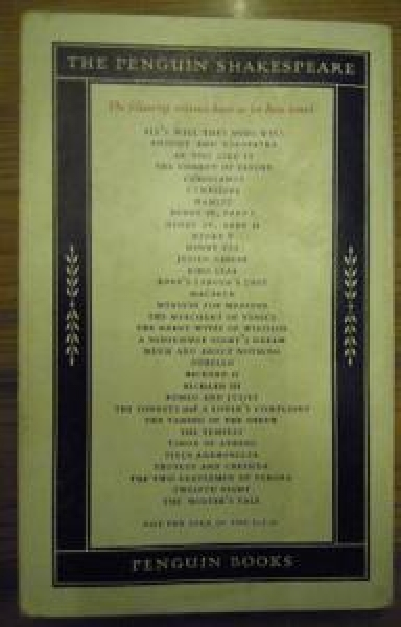 THE PENGUIN SHAKESPARE 