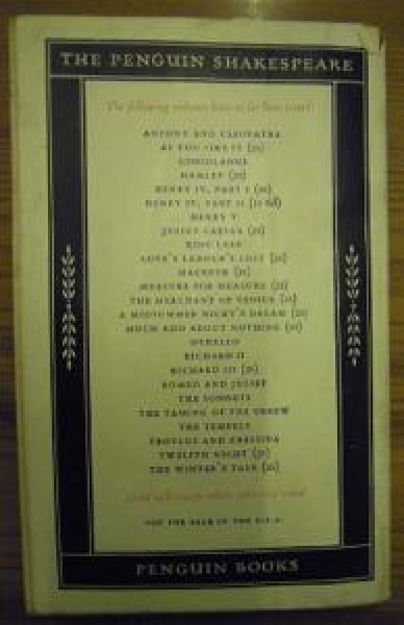 THE PENGUIN SHAKESPEARE TROYLUS AND CRESSİDA