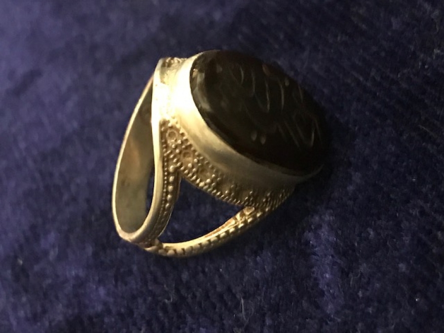 KOYU BORDO AKİK EL KAZIMA GÜMÜŞ YAZILI YÜZÜK ARAM USTA İŞCİLİKLİ