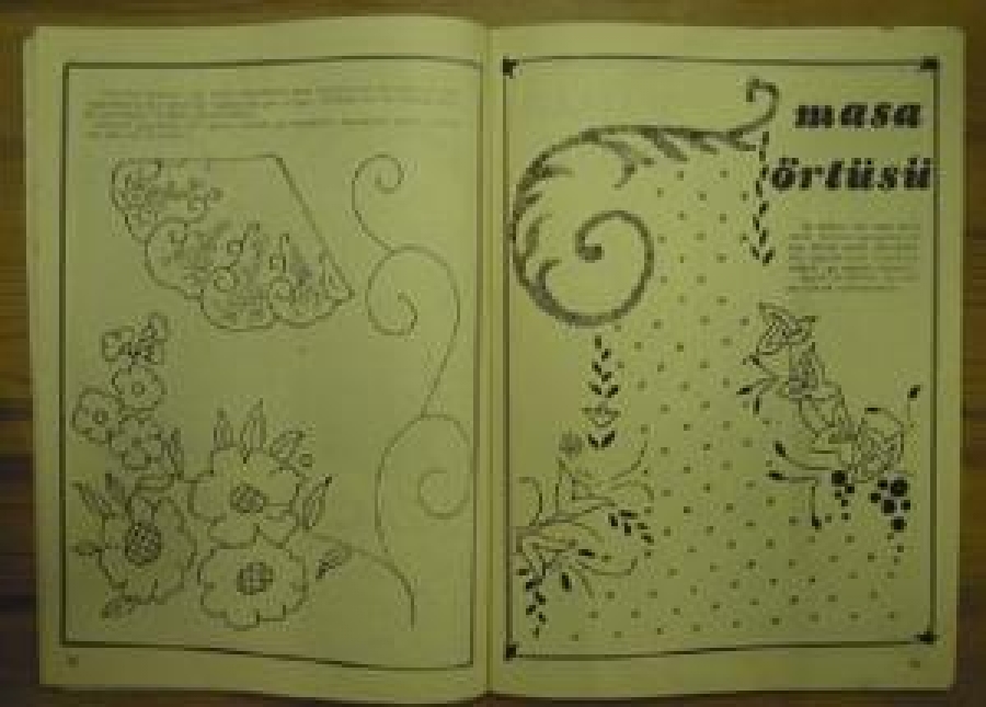 SAMANYOLU 200 ÇEŞİT EL İŞİ MODELİ PATRONUYLA NO :19 