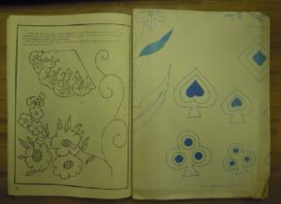 SAMANYOLU 200 ÇEŞİT EL İŞİ MODELİ PATRONUYLA NO :19 