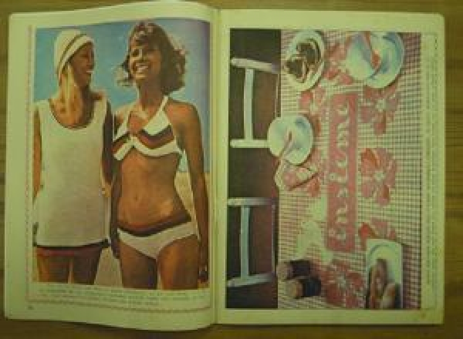 SAMANYOLU 200 ÇEŞİT EL İŞİ MODELİ PATRONUYLA NO : 22 TEMMUZ 1975 