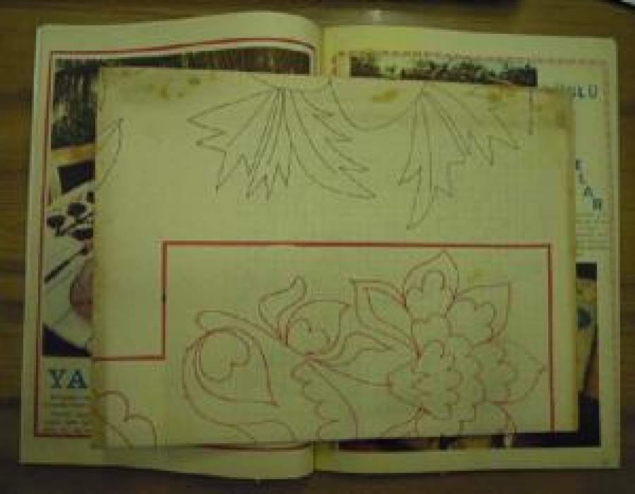 SAMANYOLU 200 ÇEŞİT EL İŞİ MODELİ PATRONUYLA NO : 23 AĞUSTOS 1975 