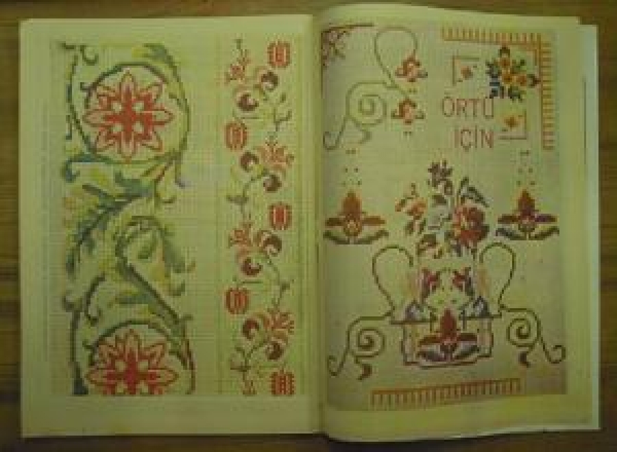 SAMANYOLU 200 ÇEŞİT EL İŞİ MODELİ PATRONUYLA NO : 24 EYLÜL 1975 