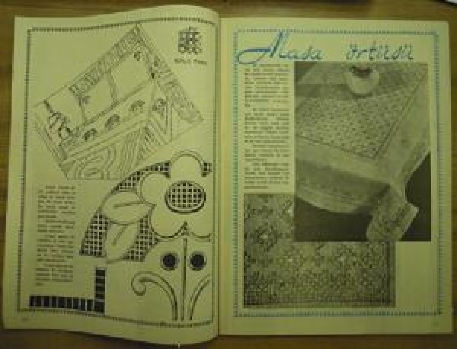 SAMANYOLU 200 ÇEŞİT EL İŞİ MODELİ PATRONUYLA NO : 31 NİSAN 1976 