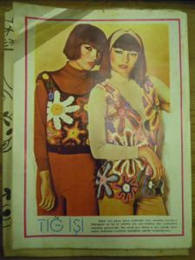 SAMANYOLU 200 ÇEŞİT EL İŞİ MODELİ PATRONUYLA NO : 31 NİSAN 1976 