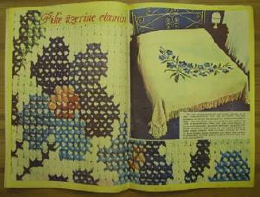 SAMANYOLU 200 ÇEŞİT EL İŞİ MODELİ PATRONUYLA NO : 39 ARALIK 1976 