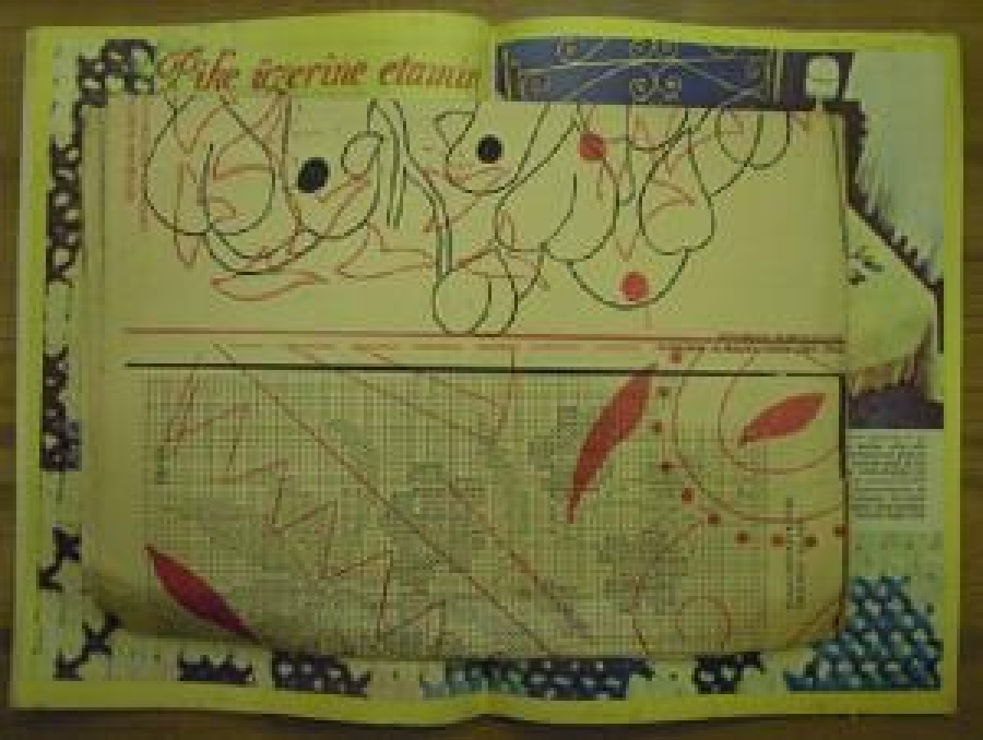 SAMANYOLU 200 ÇEŞİT EL İŞİ MODELİ PATRONUYLA NO : 39 ARALIK 1976 