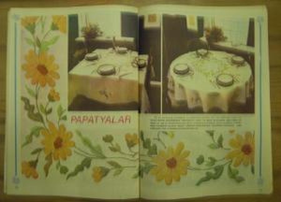 SAMANYOLU 200 ÇEŞİT EL İŞİ MODELİ PATRONUYLA NO : 43 NİSAN 1977 