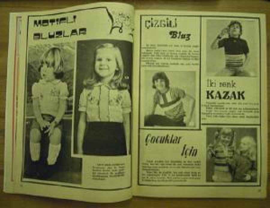 SAMANYOLU 200 ÇEŞİT EL İŞİ MODELİ PATRONUYLA NO : 44 MAYIS 1977 