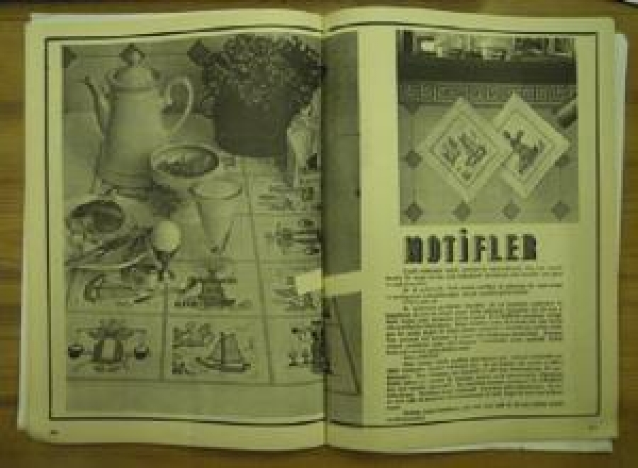 SAMANYOLU 200 ÇEŞİT EL İŞİ MODELİ PATRONUYLA NO : 46 TEMMUZ 1977 