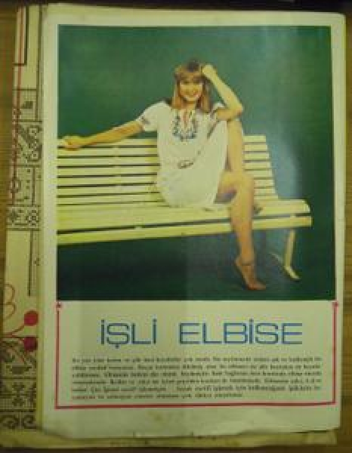 SAMANYOLU 200 ÇEŞİT EL İŞİ MODELİ PATRONUYLA NO : 46 TEMMUZ 1977 