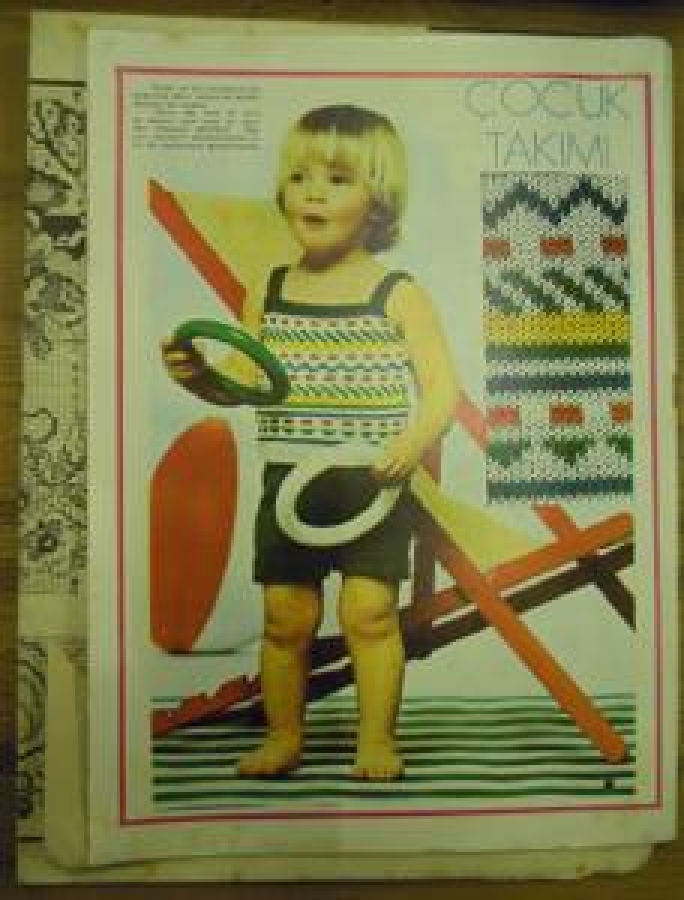 SAMANYOLU 200 ÇEŞİT EL İŞİ MODELİ PATRONUYLA NO : 47 AĞUSTOS 1977 