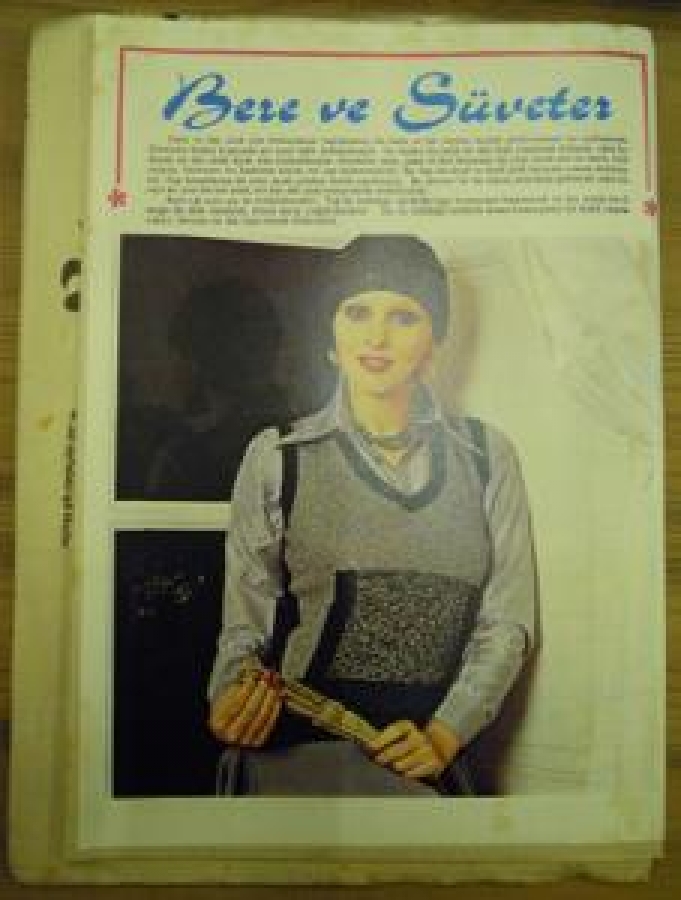 SAMANYOLU 200 ÇEŞİT EL İŞİ MODELİ PATRONUYLA NO : 48 EYLÜL 1977 