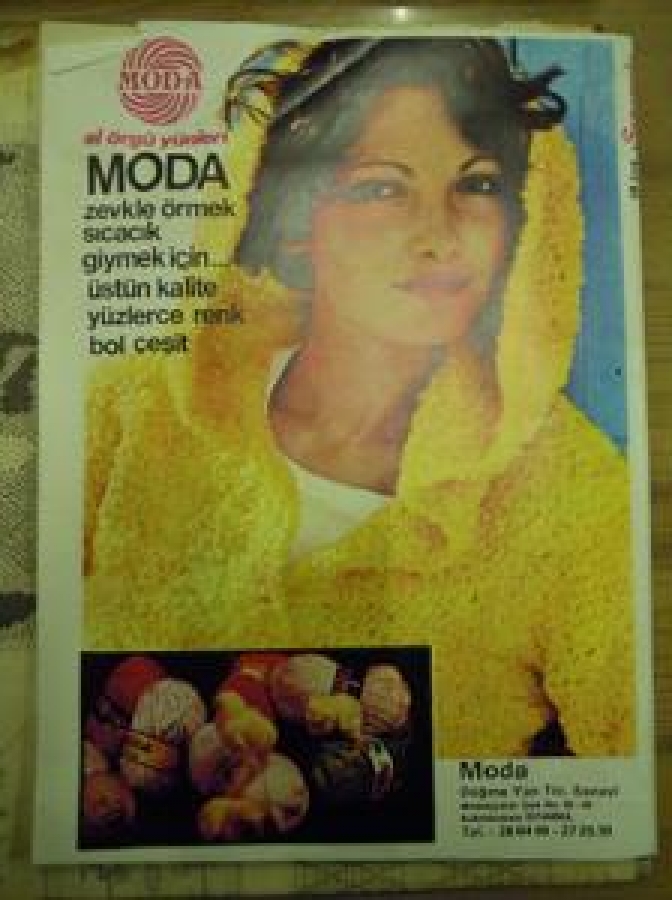 SAMANYOLU 200 ÇEŞİT EL İŞİ MODELİ PATRONUYLA NO : 58 TEMMUZ 1978 