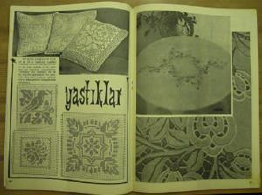 SAMANYOLU 200 ÇEŞİT EL İŞİ MODELİ PATRONUYLA NO : 63 ARALIK 1978 