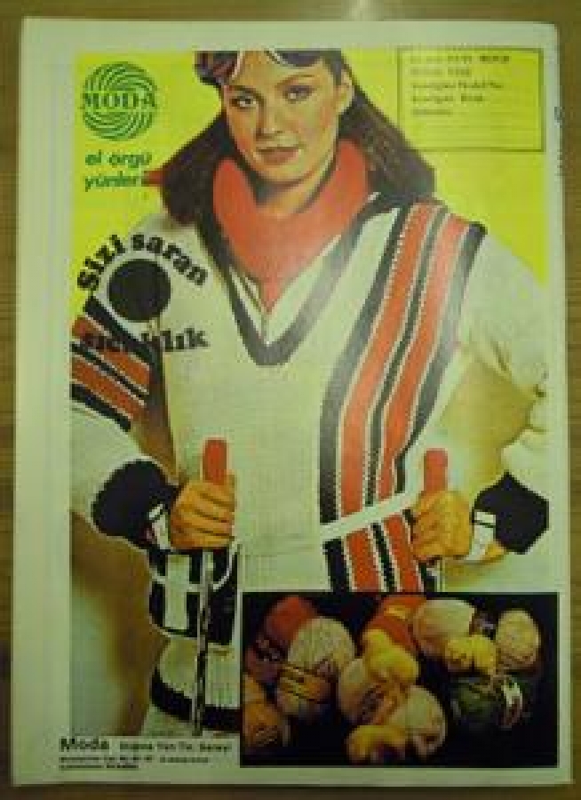 SAMANYOLU 200 ÇEŞİT EL İŞİ MODELİ PATRONUYLA NO : 63 ARALIK 1978 