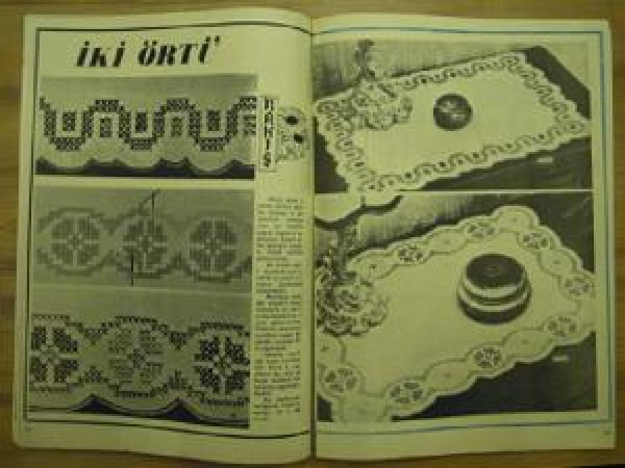 SAMANYOLU 200 ÇEŞİT EL İŞİ MODELİ PATRONUYLA NO : 64 OCAK 1979 