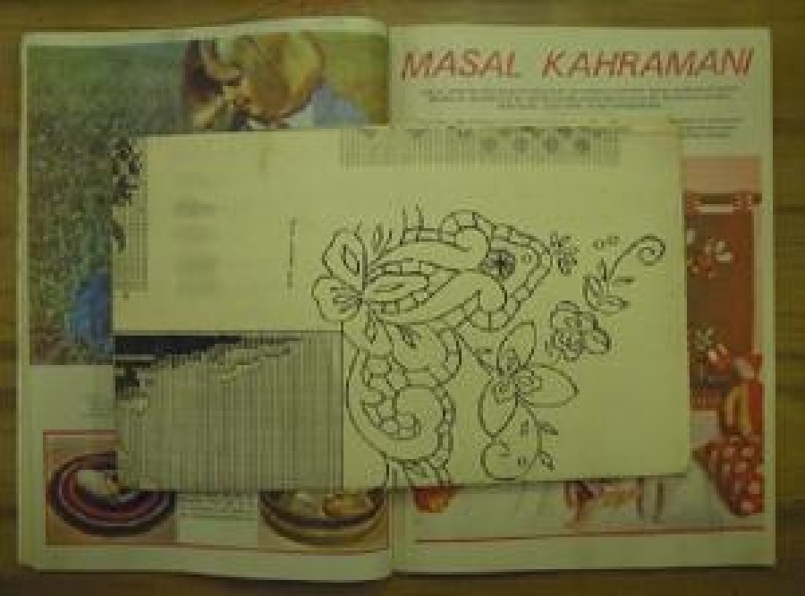 SAMANYOLU 200 ÇEŞİT EL İŞİ MODELİ PATRONUYLA NO : 77 ŞUBAT 1980 