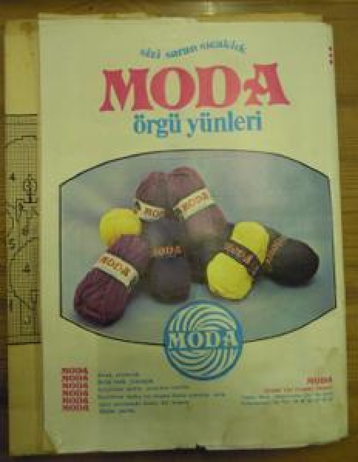 SAMANYOLU 200 ÇEŞİT EL İŞİ MODELİ PATRONUYLA NO : 85 EKİM 1980 