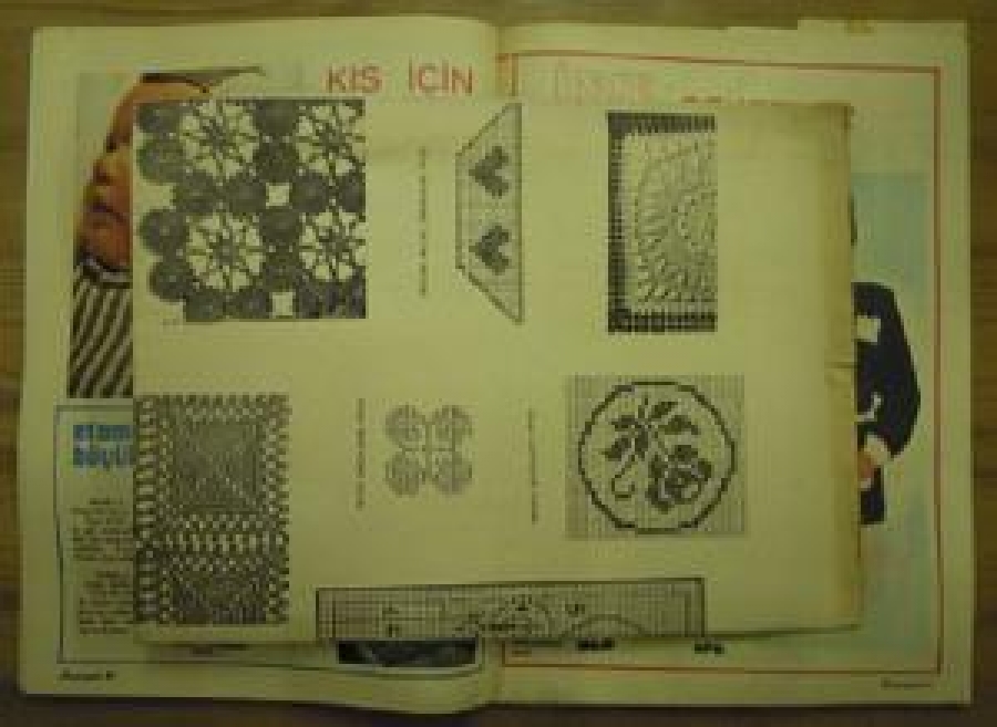 SAMANYOLU 200 ÇEŞİT EL İŞİ MODELİ PATRONUYLA NO : 85 EKİM 1980 