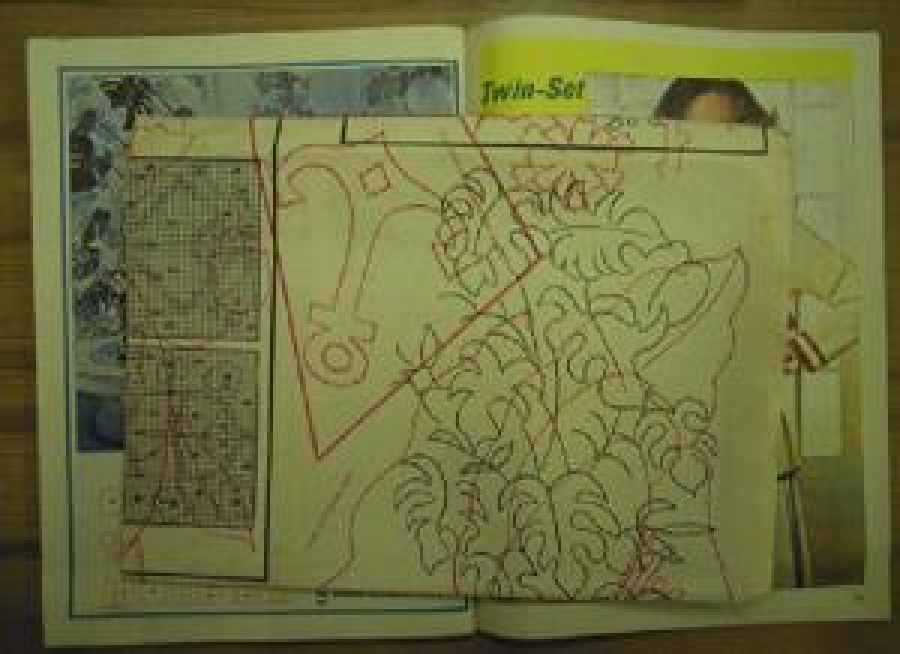 SAMANYOLU 200 ÇEŞİT ELİŞİ MODELİ PATRONUYLA NO : 45 HAZİRAN 1977 