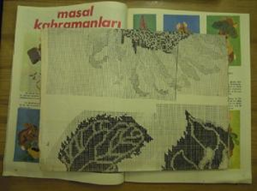 SAMANYOLU 200 ÇEŞİT ELİŞİ MODELİ PATRONUYLA NO : 69 HAZİRAN 1979 