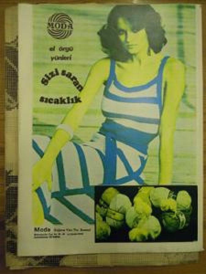 SAMANYOLU 200 ÇEŞİT ELİŞİ MODELİ PATRONUYLA NO : 69 HAZİRAN 1979 