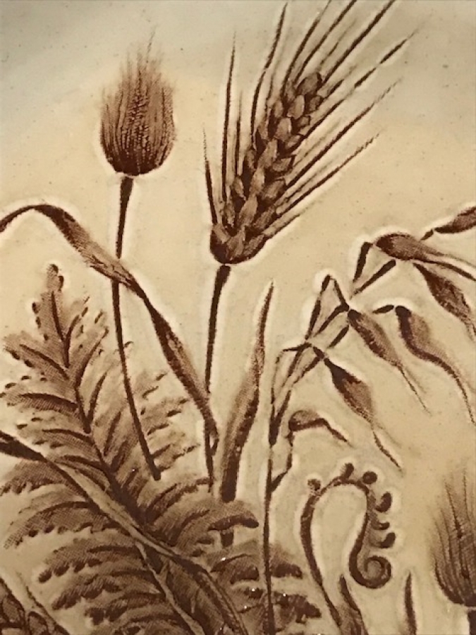  CHURCHİLL ENGLAND BUGDAY BAŞAKLARI SERAMİK TABAK