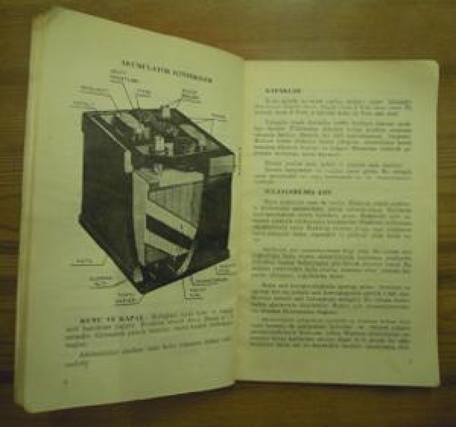 C. TÜRKER AKÜMÜLATOR EL KİTABI 25 YIL BAKIM ONARIM REVİZYON 