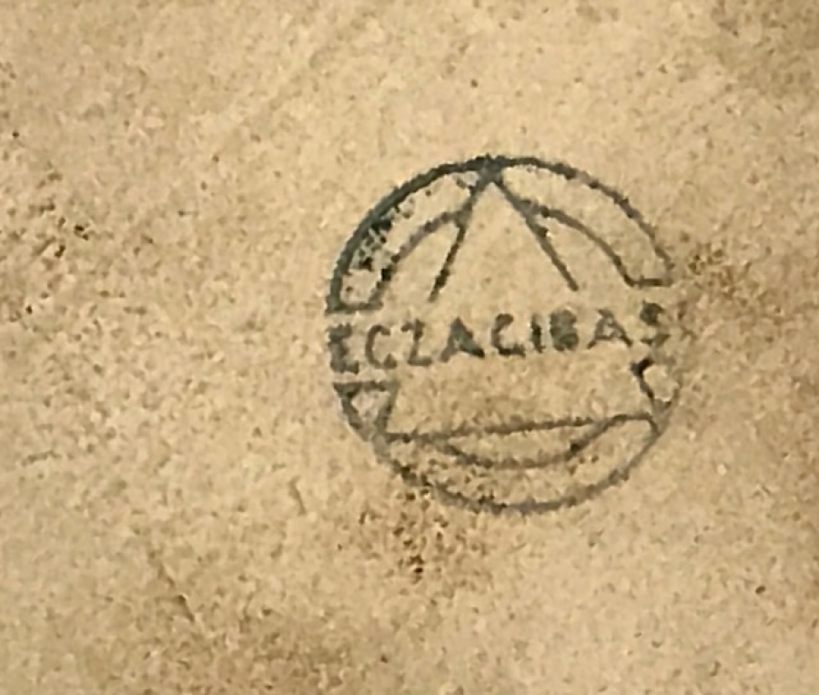 ECZACIBAŞI DAMGALI SERAMİK ATATÜRK DUVAR BÜSTÜ 17233 Garaj antik