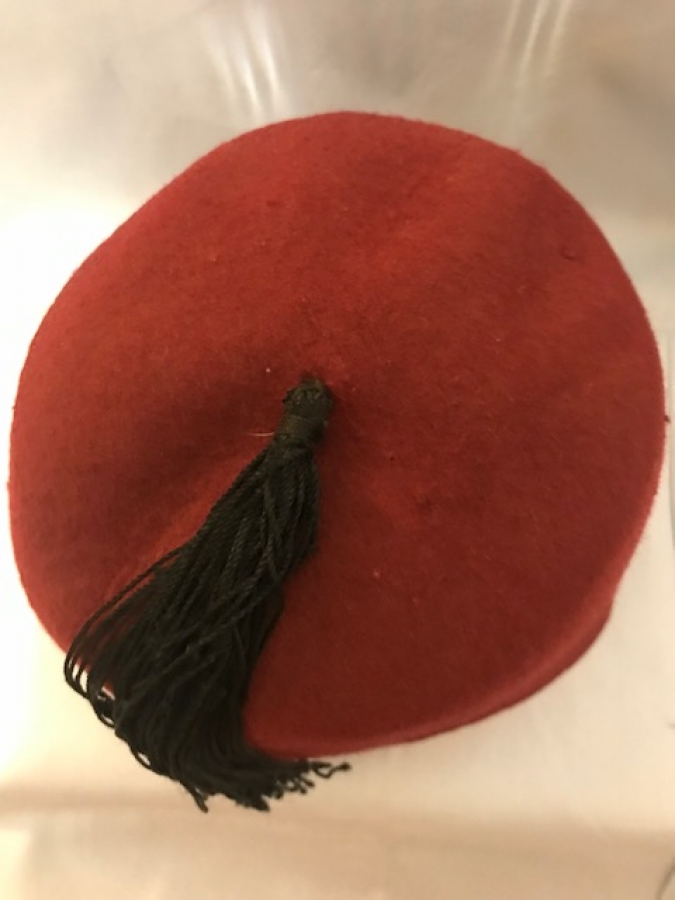 OSMANLI BORDO  FESHANE PÜSKÜLLÜ FES