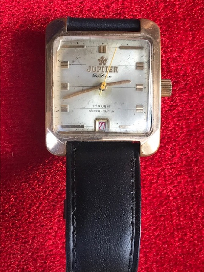 JUPITER DE LUXE SWISS TAKVİMLİ MEKANİK ERKEK KOL SAAT 17 TAŞLI 