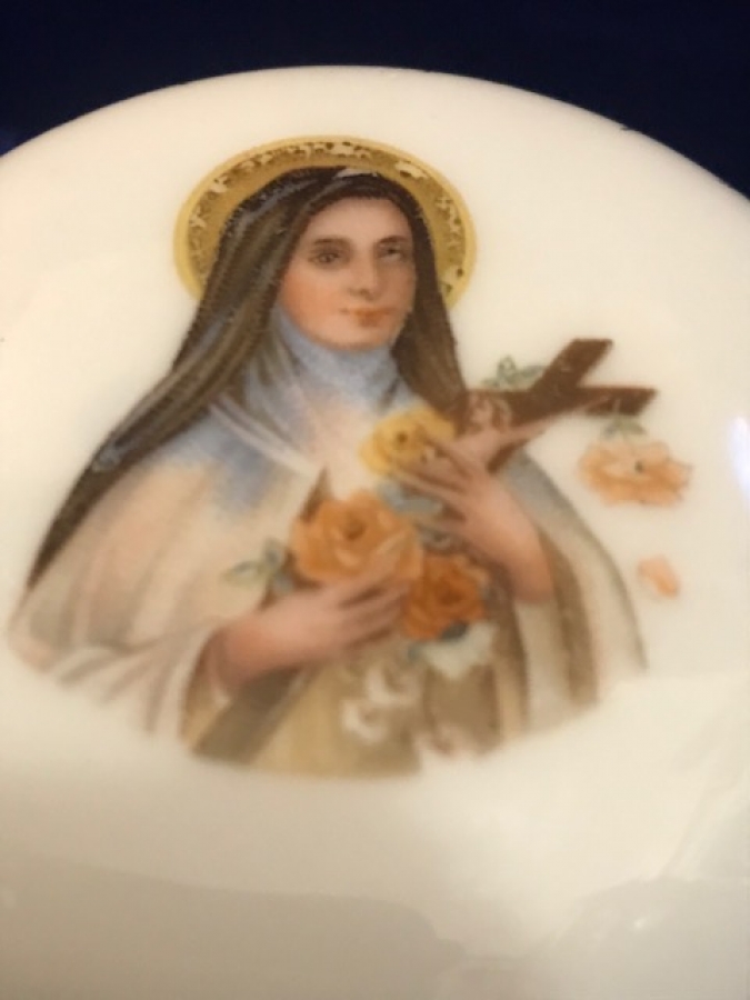 FIRANSIZ  KAPAKLI PORSELEN  LİMOGES MUCEVHER KABI